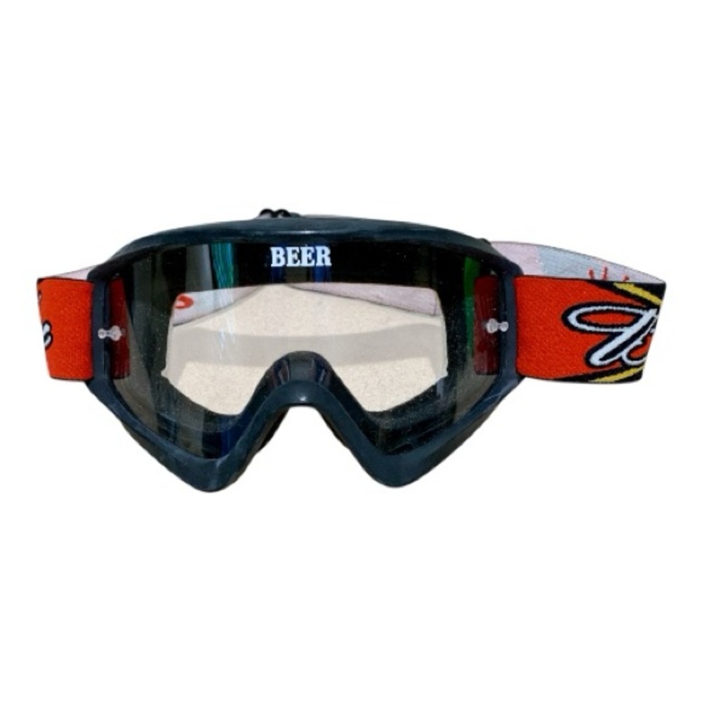 NWT ATV-Cycle Goggles From EKS Budweiser Themed